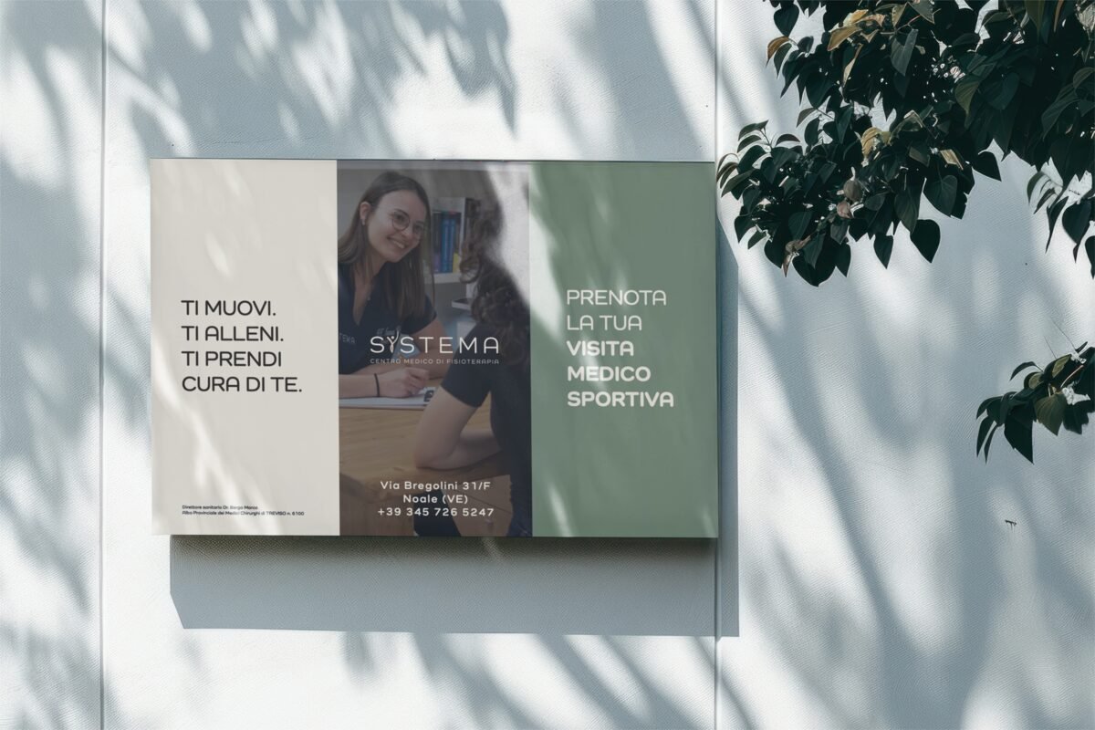 Brand identity per un centro di fisioterapia: il caso SISTEMA