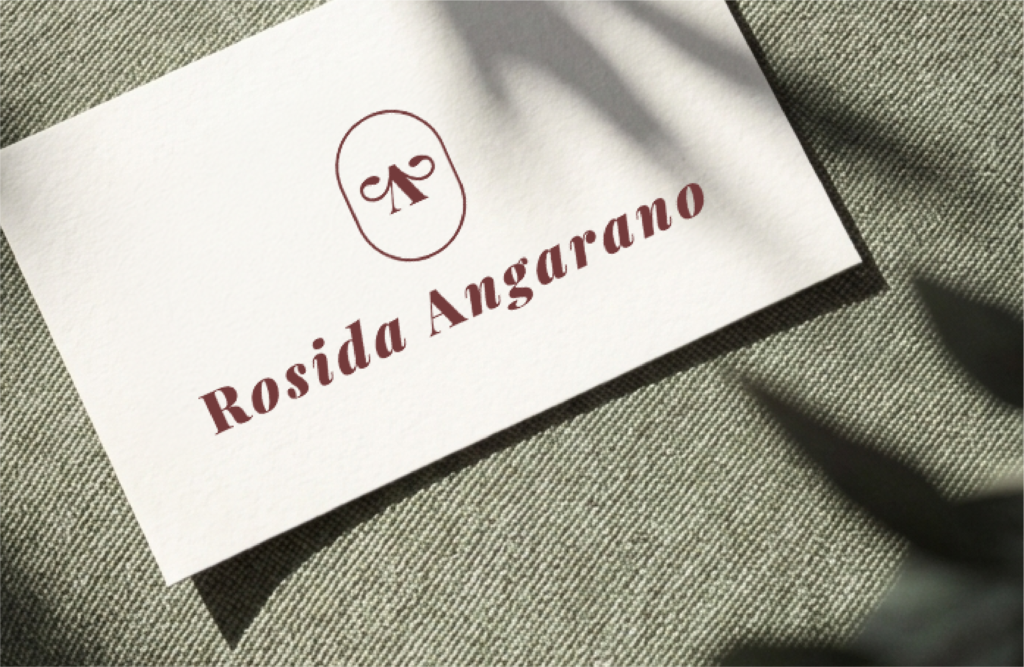 Rosida Angarano — copertina — Kura Design